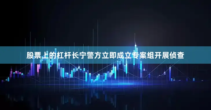 股票上的杠杆长宁警方立即成立专案组开展侦查